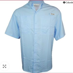Men’s Columbia button down